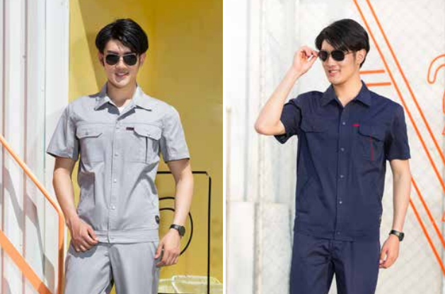 夏季企業(yè)定制短袖工作服通常用的什么面料？